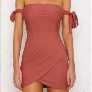 Hello Molly Feels So Good Dress - Dark Blush
